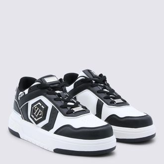 Philipp Plein Logo-Embroidered Colorblock Sneaker - Multicolor