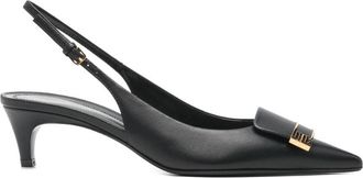 Sergio Rossi Slingback-Pumps aus Leder