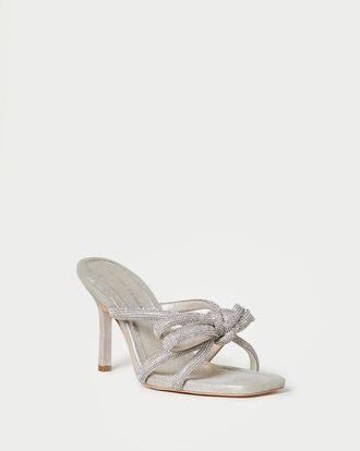 Loeffler Randall Margi Bow Heel In Cappuccino