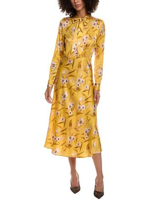 Ted Baker Neck Tie Maxi Dress