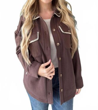 Thread & Supply Carmine Jacket In Coffee