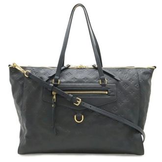 Louis Vuitton Bolso Tote Pre-owned Monogram Empreinte - Pre-owned - Mujer - Negro - ONE SIZE