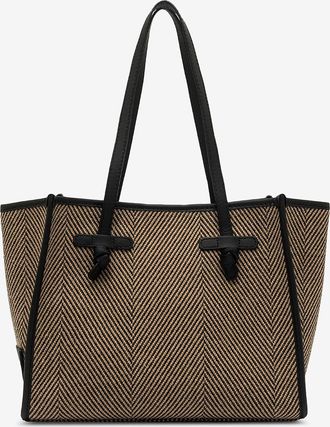 Gianni Chiarini Chevron-Canvas Shopper Marcella Spiga