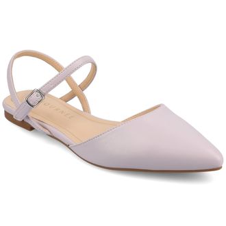 Journee Collection Women & apos;s SuperNatural Shades Martine Medium and Wide Width Flats