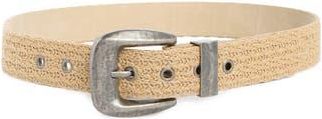 Steve Madden Straw Belt in Tan at Nordstrom Rack, Size X-Large