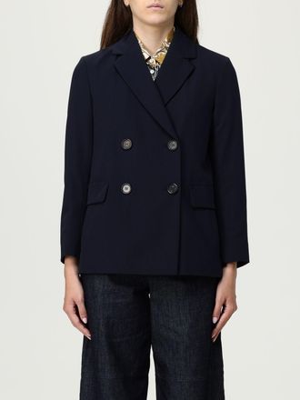 Max Mara Jacket MAX MARA Woman color Blue