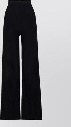 Rick Owens high waist wide leg tailored trousers
