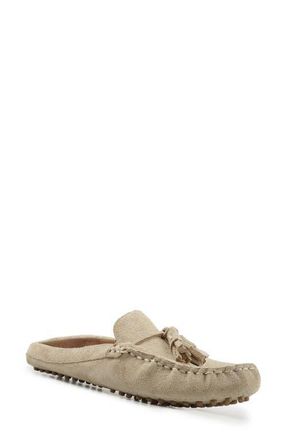 National Comfort Tal Tassel Mule in Natural Suede at Nordstrom, Size 8Us