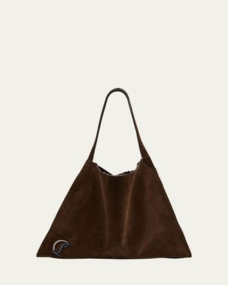 Christian Louboutin Le 54 Tote in Suede