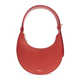 Furla Tassen, Dames, Rood, ONE Size, Leer, Delizia Mini