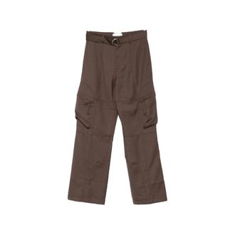 Frankie Shop Dames, Broeken, Bruin, Maat: XS