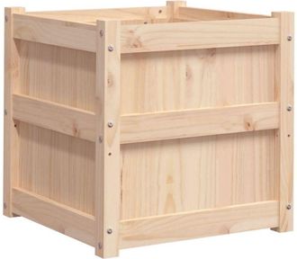 vidaXL Garden Planter 50x50x50 cm Solid Wood Pine Vidaxl