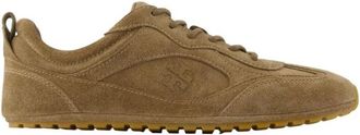Tory Burch Schoenen, Dames, Bruin, 37 EU, Su&egrave;de, Suede Casual Sneaker