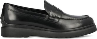 Tod's Xxm 12M00640 Loafer - Heren - Loafers - Zwart - 44 EU - Leer - Schoenen