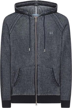 Sun 68 Hoodies & sweatvesten, Heren, Blauw, S, Blauwe Herentrui