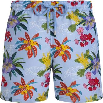 Vilebrequin Moorea Garden Turtles Zwemshorts - Heren - Strandmode - Blauw - S - Badmode