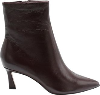 Steve Madden Enkellaars - Dames - Laarzen met Hak - Rood - 38 EU - Schoenen
