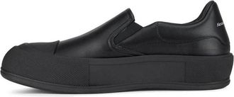 Alexander McQueen Deck Skate Plimsoll Black 654595WHZT81000