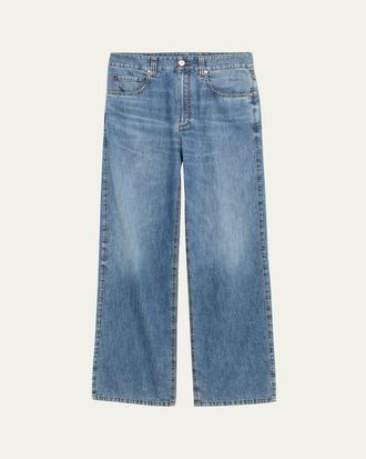 Brunello Cucinelli Super Light Relaxed-Leg Jeans
