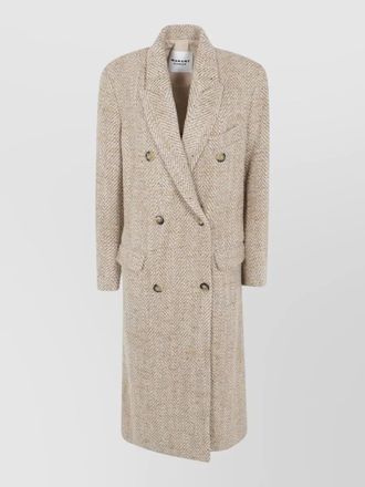 Isabel Marant wool double-breasted long coat