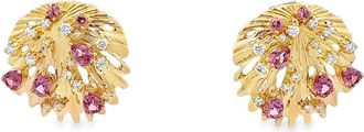 Hueb Bahia 18K Gold Pink Garnet & Diamond Earrings in Yellow Gold at Nordstrom