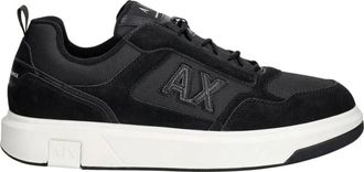 A|X Armani Exchange Xm003649 Sneakers - Heren - Schoenen - Zwart - Maat: 44 EU Leer