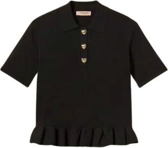 Twinset Donna, Top, Nero, S, new