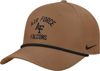 Nike Air Force 2026 Military Appreciation Rope Rise Nike Mens College Adjustable Hat in Brown | C16829C750USAA-ALB