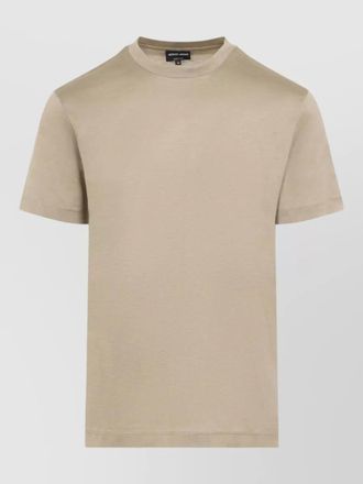 Giorgio Armani silk regular-fit short-sleeve t-shirt