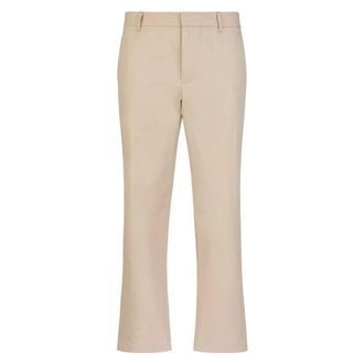 Sease Sease, Heren, Broeken, Beige, Maat: M Katoen
