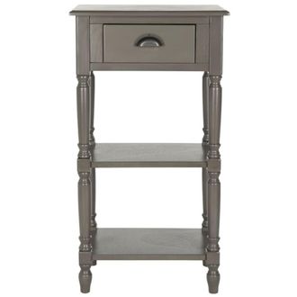 Safavieh Mesa auxiliar de madera mixta, gris