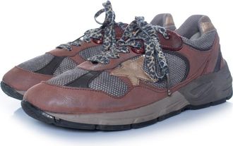 Golden Goose Pre-owned Womens Dad star sneakers in pink Leather - Size EU 42