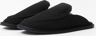 Boss Orange by Hugo Boss Mens MSFR Home Slippers in Black Nylon - Size UK 10