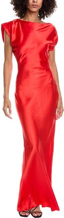 Amanda Uprichard Elroy Silk Maxi Dress