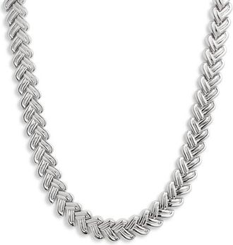 Miranda Frye Estelle Chain Necklace in Silver at Nordstrom