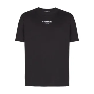 Balmain Embroidered Logo T-shirt