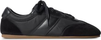 Christophe Lemaire Luxe Black Sneakers with Smooth