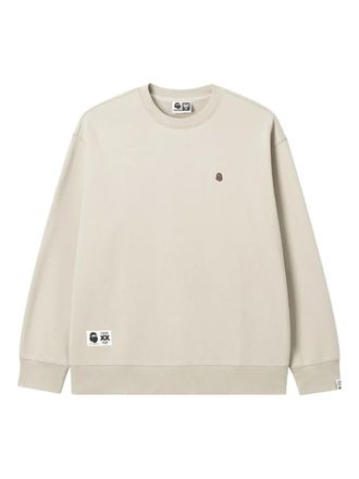 Fingercroxx Katoenen sweater - Beige