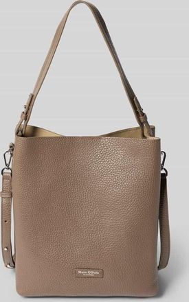 Marc O'Polo Umh&auml;ngetasche aus echtem Rindsleder in Hellbraun, Gr&ouml;&szlig;e 1