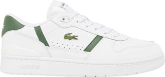 Lacoste Moderne T-Clip Sneakers met TPU-hiel - Heren - Sneakers - Wit - 41 EU - Leer - Schoenen