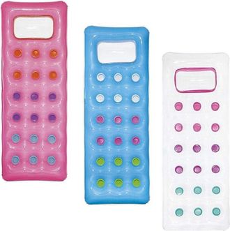 Trade Shop Trade Shop - Materassino 188x71cm 18 Buchi Fashion Lounge Con Finestra Colori Assortiti 43040