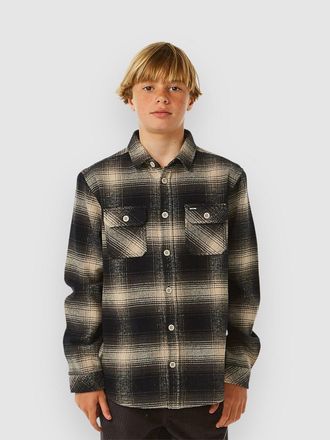 Rip Curl Count Flannel Kids Hemd grau