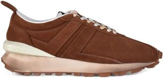 Lanvin Bumper Sneakers - Heren - Sneakers - Bruin - 45 EU - Su&egrave;de - Schoenen