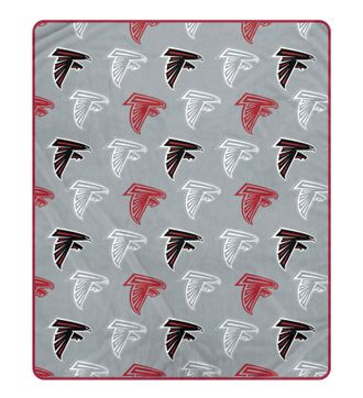 Atlanta Falcons NFL Team Signature Logo Throw 50x60