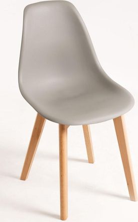 Regalos Miguel Sillas Comedor - Silla Kelen - Gris Claro