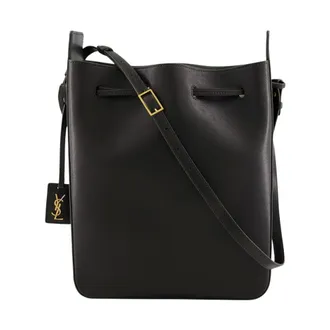 Saint Laurent Cassandre Bucket Bag - unisex - Saint Laurent - Bucket Bags - Black - ONE SIZE - Bags