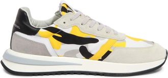Philippe Model Lage Camouflage Sneakers - Heren - Sneakers - Veelkleurig - 41 EU - Schoenen