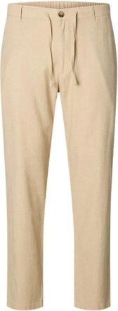 Selected Broeken, Heren, Beige, L, Chino broeken
