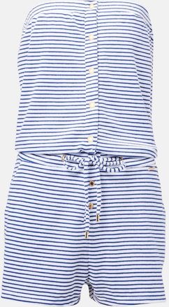 Melissa Odabash Venus cotton-blend terry romper