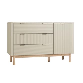 OEM Commode 3 Tiroirs 1 Porte Pinio Miloo Champagne